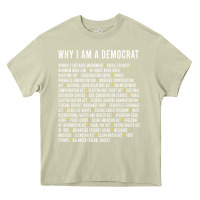 Mossy Why I am a Democrat cool political outfit for democrats Long Sleeve Heavy Core Tee - lanVoArt