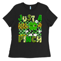 Black just a little pinch Ladies Tee - Artiststas