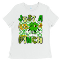 White just a little pinch Ladies Tee - Artiststas