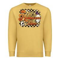 Antique Gold halloween vibes Premium Sweatshirt - Artiststas