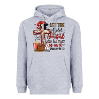 Heather Grey let the field be joyful and all that is in it Heavyweight Hoodie - Artiststas