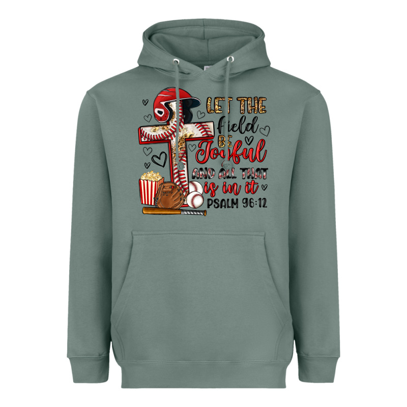 Let The Field Be Joyful And All That Is In It Heavyweight Hoodie by Artiststas | Teevron