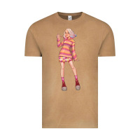 Vintage Camel colorful girl Vintage Tee - TumblerDesignByShophia