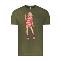 Vintage Olive colorful girl Vintage Tee - TumblerDesignByShophia