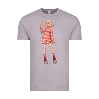 Vintage Zinc colorful girl Vintage Tee - TumblerDesignByShophia
