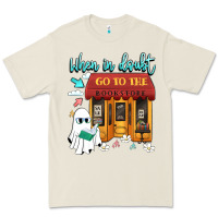 Bone when in doubt go to the bookstore Premium Tee - Artiststas