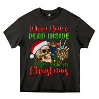Asphalt when you’re dead inside but it's christmas Heavy Core Tee - BundleAndBundleShop