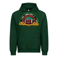 Forest Green merry christmas sunflower rainbow Urban Hoodie - BarkalooDesign