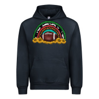 Navy merry christmas sunflower rainbow Urban Hoodie - BarkalooDesign