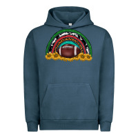 Pigment Midnight Navy merry christmas sunflower rainbow Urban Hoodie - BarkalooDesign