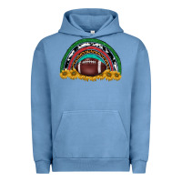 Pigment Pebble Blue merry christmas sunflower rainbow Urban Hoodie - BarkalooDesign