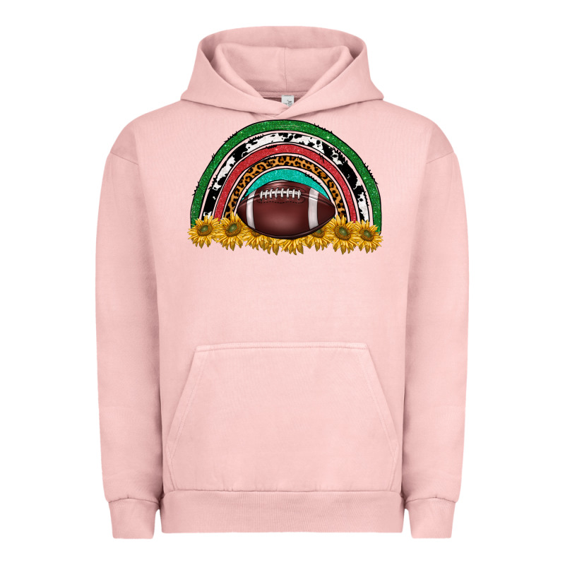 Merry Christmas Sunflower Rainbow Urban Hoodie by BarkalooDesign | Teevron