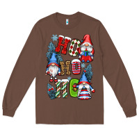 Chestnut ho ho ho gnomes Long Sleeve Tee - CowGirlArtShop