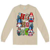 Mushroom ho ho ho gnomes Long Sleeve Tee - CowGirlArtShop
