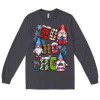 Smoke ho ho ho gnomes Long Sleeve Tee - CowGirlArtShop