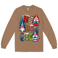 Toasted Coconut ho ho ho gnomes Long Sleeve Tee - CowGirlArtShop