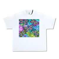 White dragonflies Urban Heavy Tee - TumblerDesignByShophia