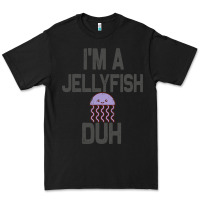 Black i m a jellyfish duh halloween costume Premium Tee - lanVoArt