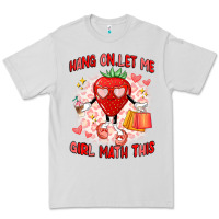 Dove Grey hang on,let me girl math this Premium Tee - Artiststas