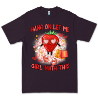 Plum hang on,let me girl math this Premium Tee - Artiststas