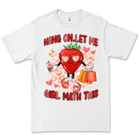White hang on,let me girl math this Premium Tee - Artiststas