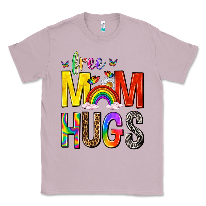 Free Mom Hugs With Butterflies Classic Tee by texasbilliewilder | Teevron
