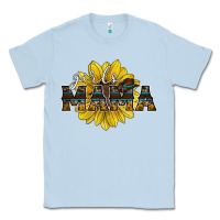 Dusty Blue girls mama sunflower Classic Tee - RacoonDesign