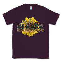 Plum girls mama sunflower Classic Tee - RacoonDesign
