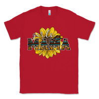 Red girls mama sunflower Classic Tee - RacoonDesign