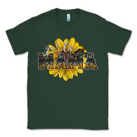 Sports Green girls mama sunflower Classic Tee - RacoonDesign