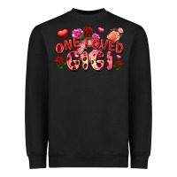 Black One loved gigi Heavyweight Sweatshirt - FaDigitalArtStudio