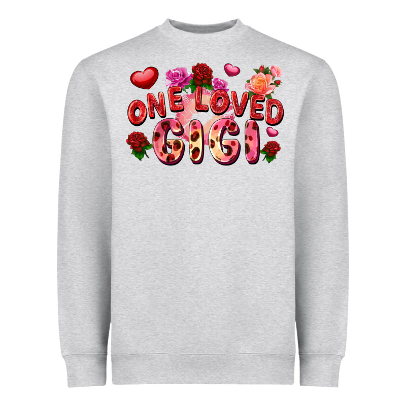 One Loved Gigi Heavyweight Sweatshirt by FaDigitalArtStudio | Teevron