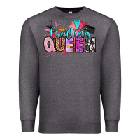 Charcoal Heather crafting queen Premium Sweatshirt - Artiststas