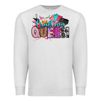Oatmeal Heather crafting queen Premium Sweatshirt - Artiststas