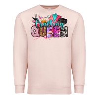 Pale Pink crafting queen Premium Sweatshirt - Artiststas