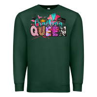 Sports Green crafting queen Premium Sweatshirt - Artiststas