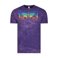 Cloud Purple retro summer Vintage Tee - TumblerDesignByShophia