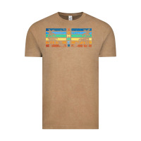 Vintage Coffee retro summer Vintage Tee - TumblerDesignByShophia