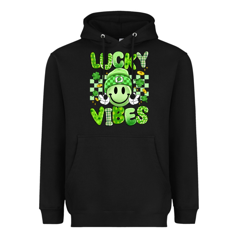 Lucky Vibes Heavyweight Hoodie by Artiststas | Teevron