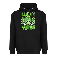 Black lucky vibes Heavyweight Hoodie - Artiststas