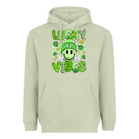 Matcha lucky vibes Heavyweight Hoodie - Artiststas