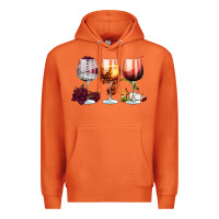 Carrot hallothanksmas halloween thanksgiving  christmas wine Premium Hoodie - FaDigitalArtStudio