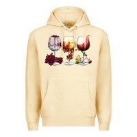 Pina Colada hallothanksmas halloween thanksgiving  christmas wine Premium Hoodie - FaDigitalArtStudio