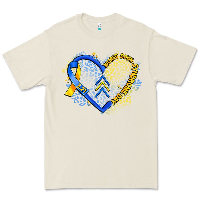 World Down Syndrome Day Heart Premium Tee by Artiststas | Teevron