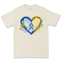 Bone world down syndrome day heart Premium Tee - Artiststas