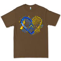 Cacao world down syndrome day heart Premium Tee - Artiststas