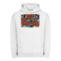 Pigment Lunar Rock leopard cowhide background Urban Hoodie - BarkalooDesign