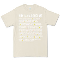 Bone Why I am a Democrat cool political outfit for democrats Long Sleeve Premium Tee - lanVoArt