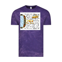 Cloud Purple i'm a bus driver school bus Vintage Tee - TumblerDesignByShophia