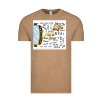 Vintage Coffee i'm a bus driver school bus Vintage Tee - TumblerDesignByShophia